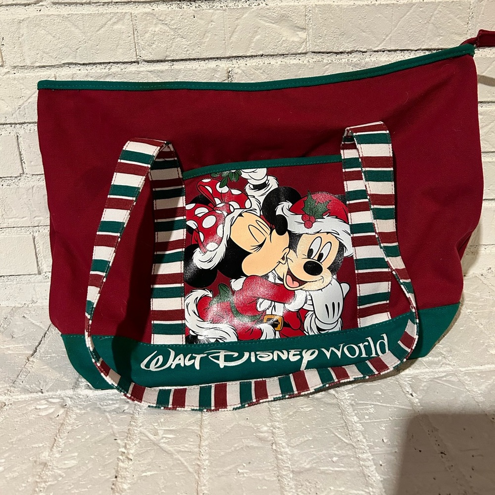 Walt Disney World Mickey Minnie Christmas Tote from Official Disney Parks